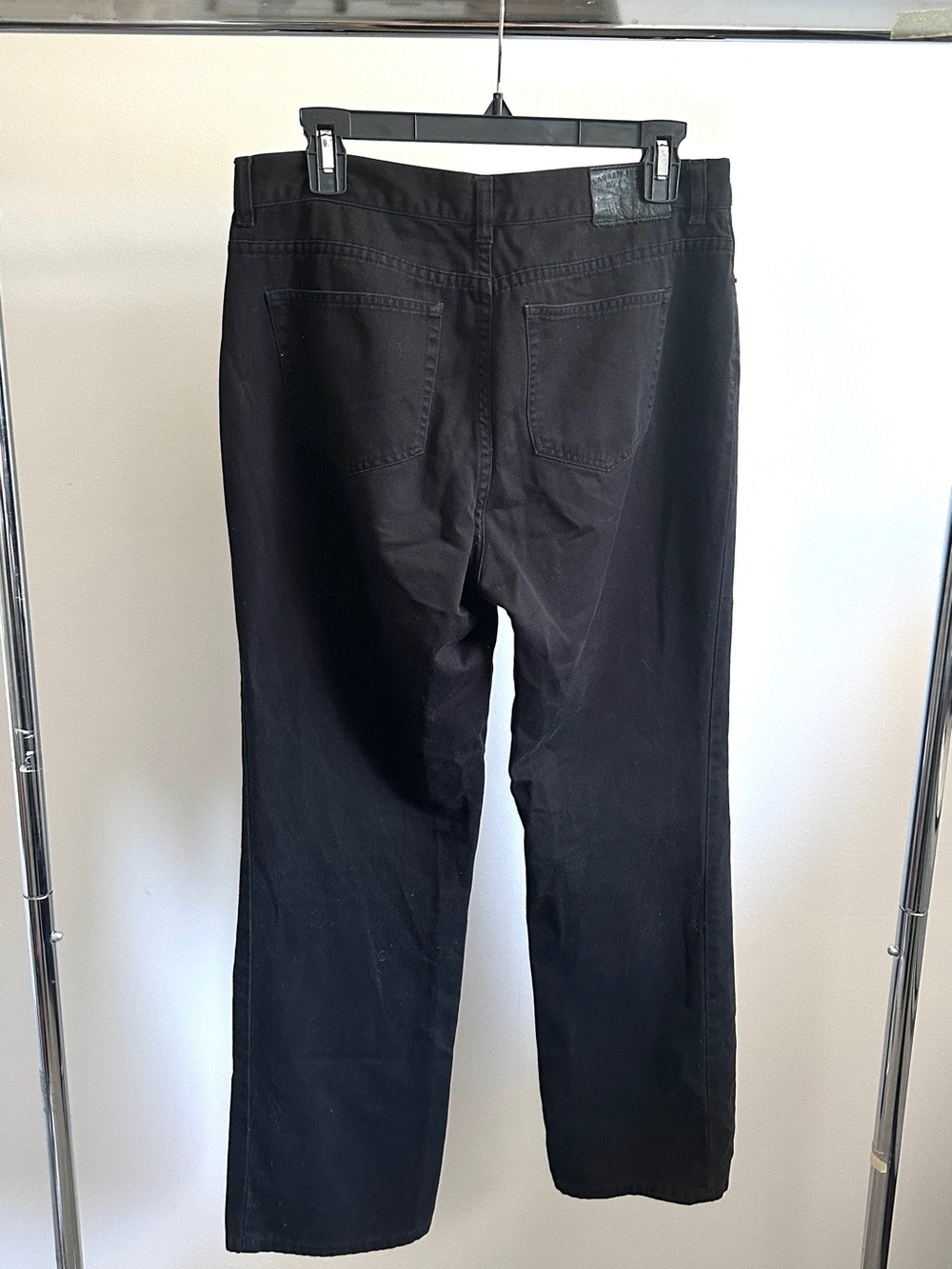 Ralph Lauren Black Straight Leg Jeans Sz 10P Petite 100% Cotton Denim Classic - Picture 4 of 7